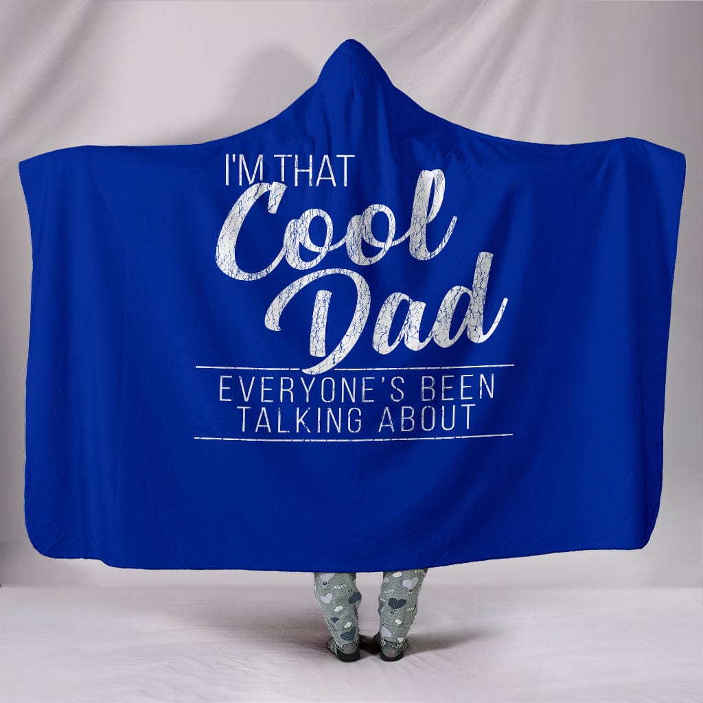 Cool Dad Hooded Blanket