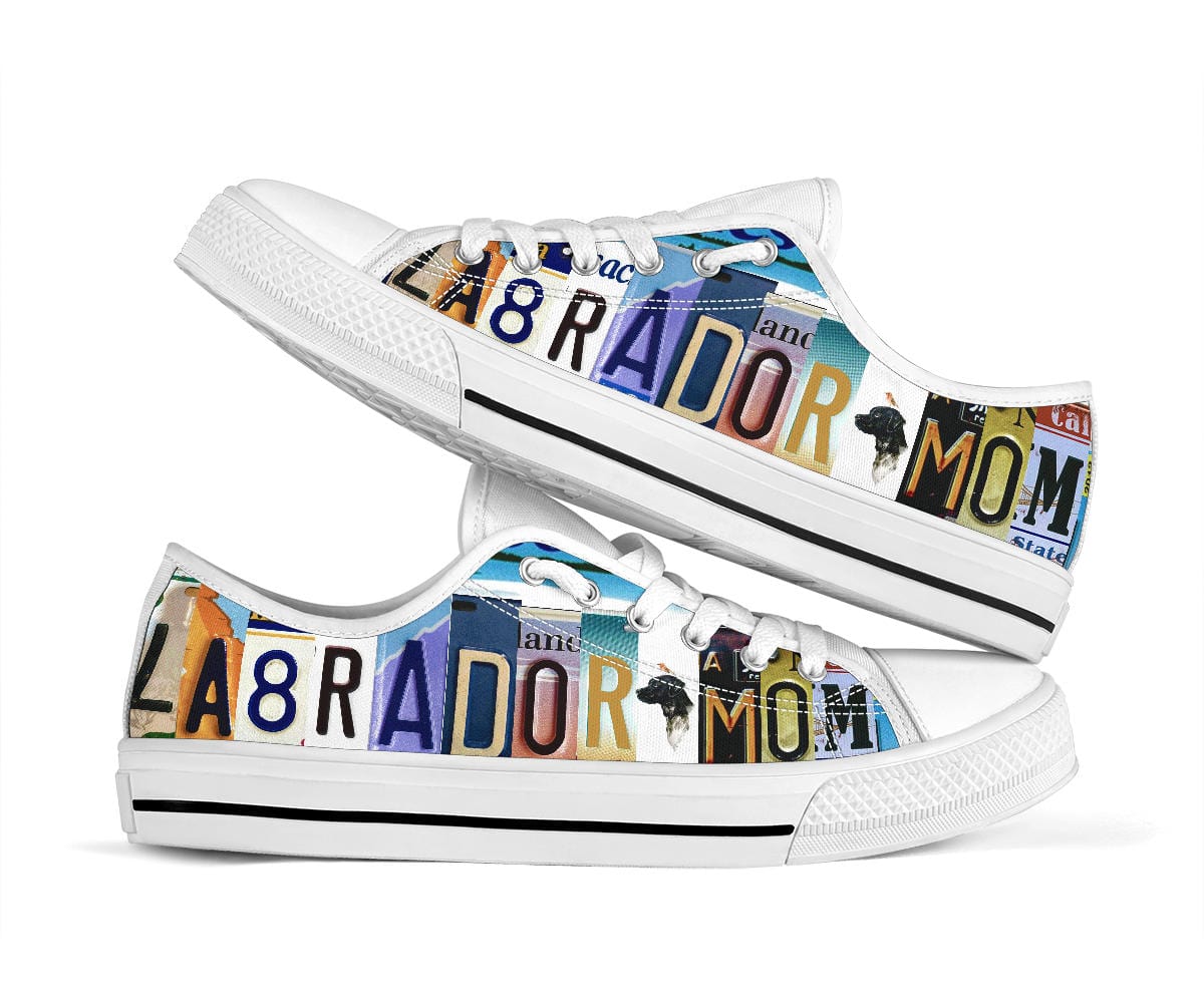 Labrador Mom Low Top Shoes