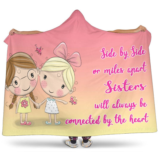 Sister Love Hooded Blanket