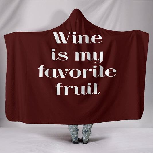 Favorite Fruit Hooded Blanket