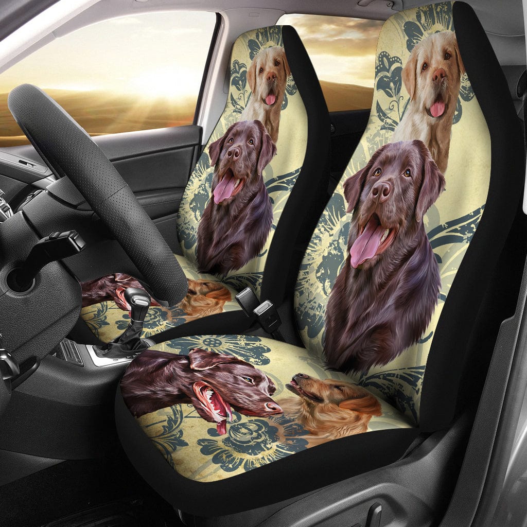 Labrador Car Seat Covers (Set of 2)