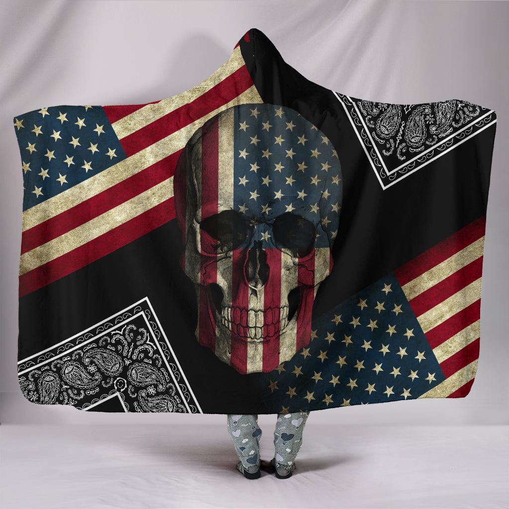 Ultimate Flags and Freedom Hooded Blanket