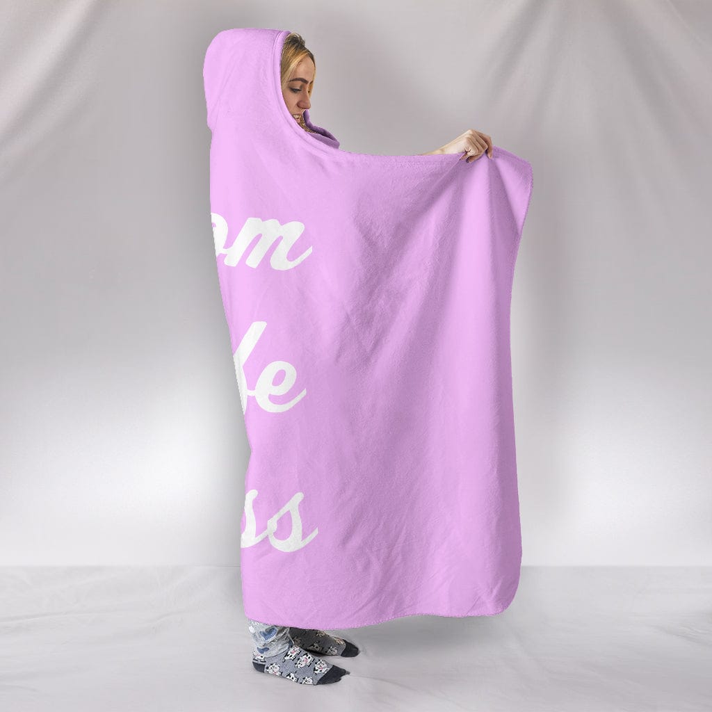 Mom Wife Boss Hooded Blanket