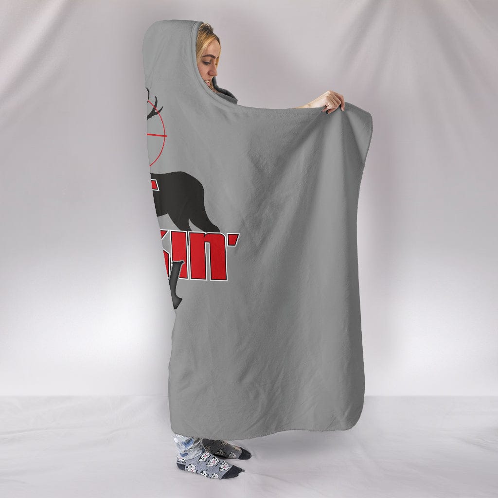 Best Buckin' Dad Hooded Blanket