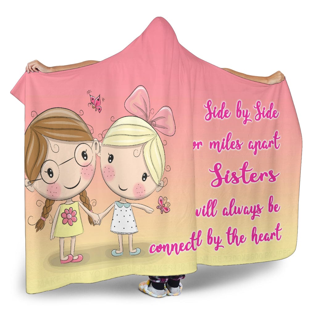 Sister Love Hooded Blanket