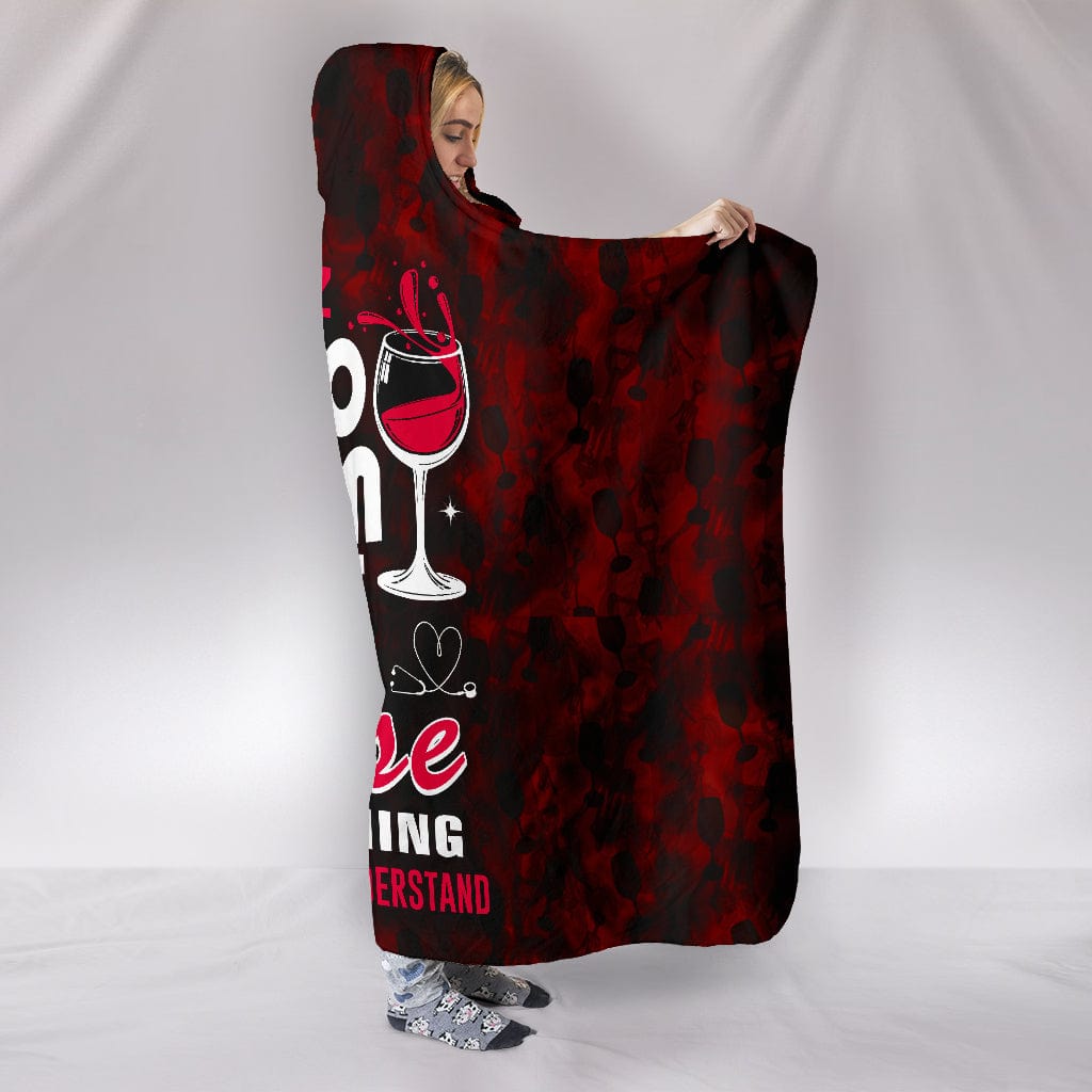 It's A Nurse Thing Hooded Blanket