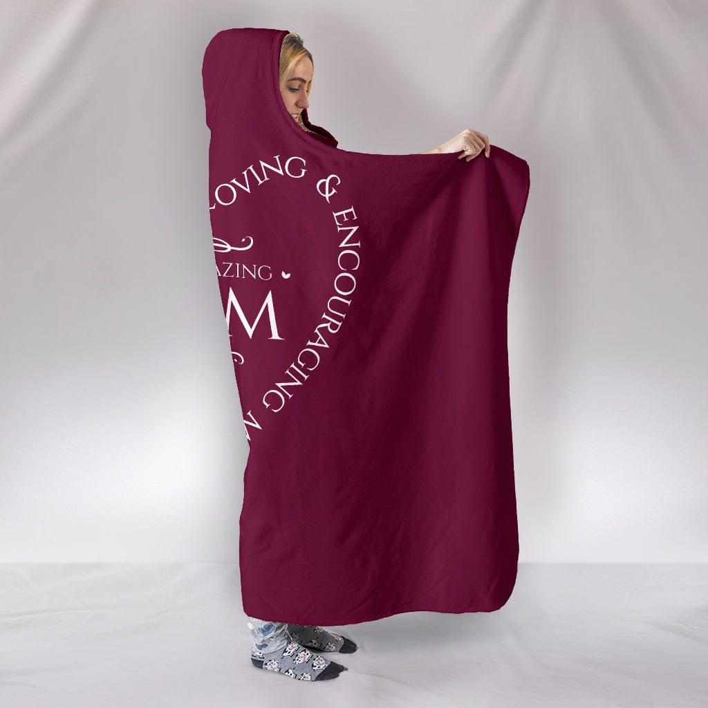 Amazing Mom Hooded Blanket