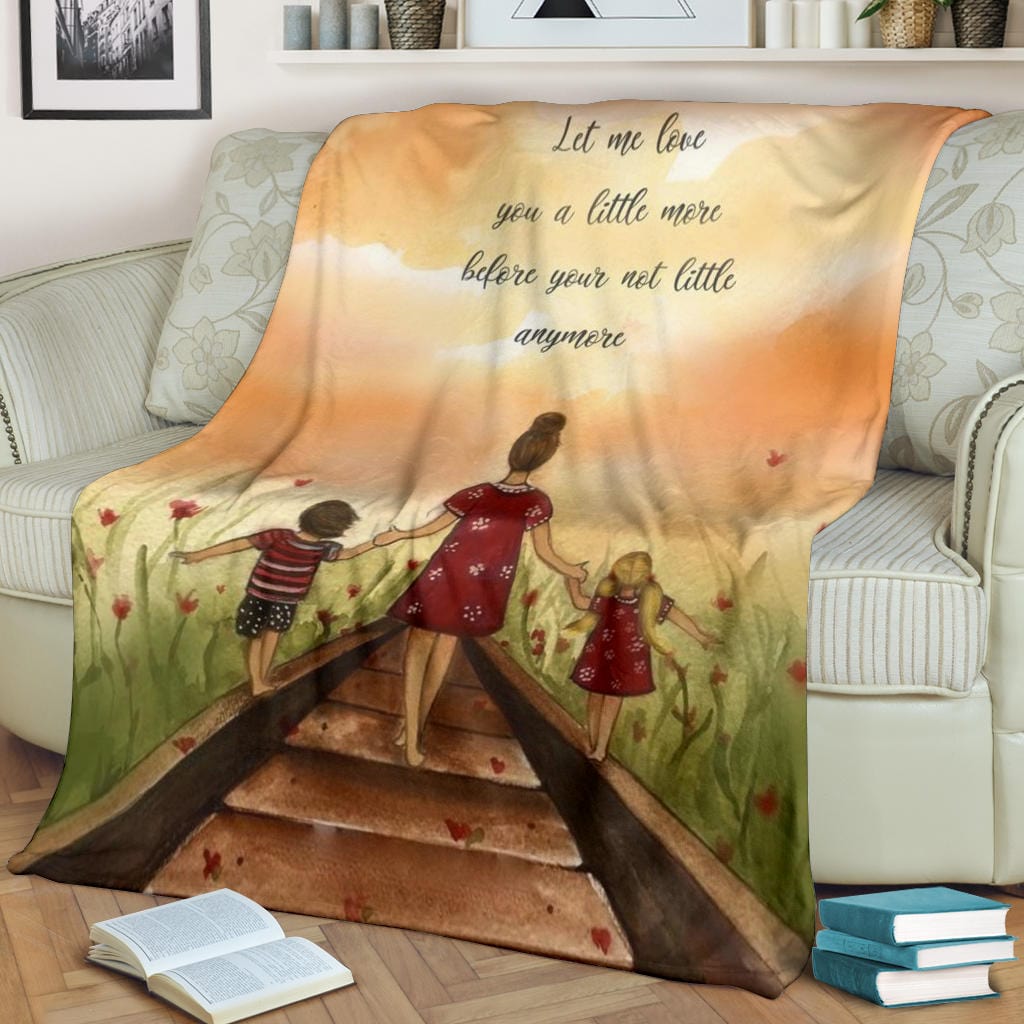 Let Me Love You Premium Fleece Blanket