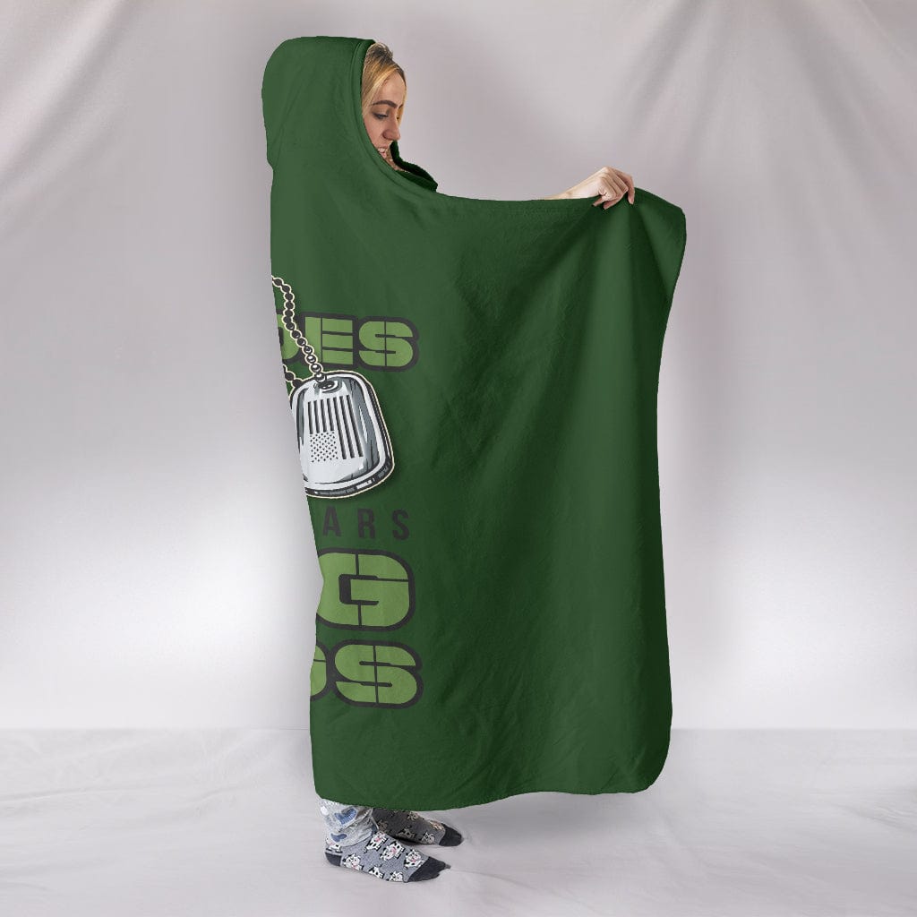 Some Heroes Hooded Blanket