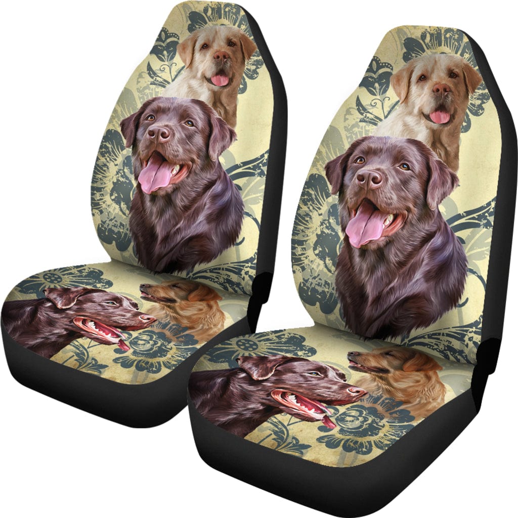 Labrador Car Seat Covers (Set of 2)