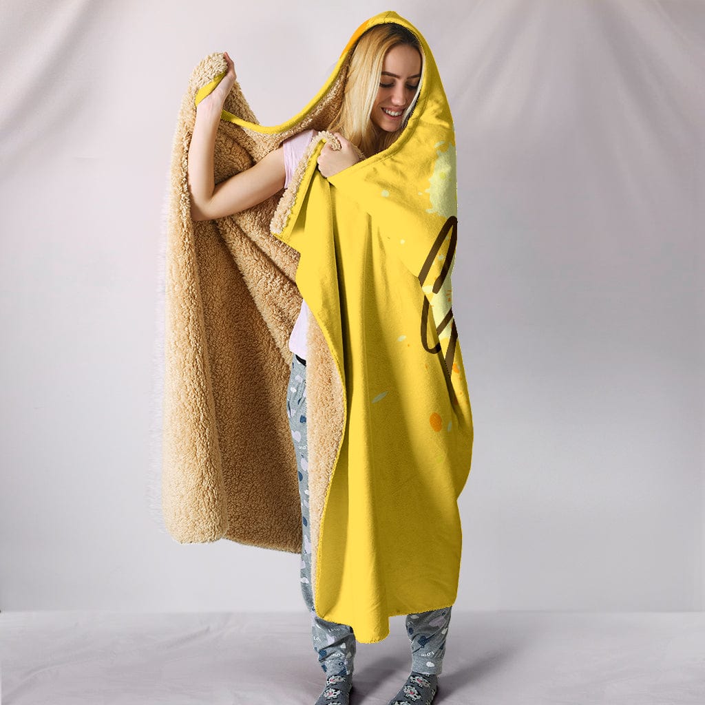 Yellow Gorgeous Hooded Blanket