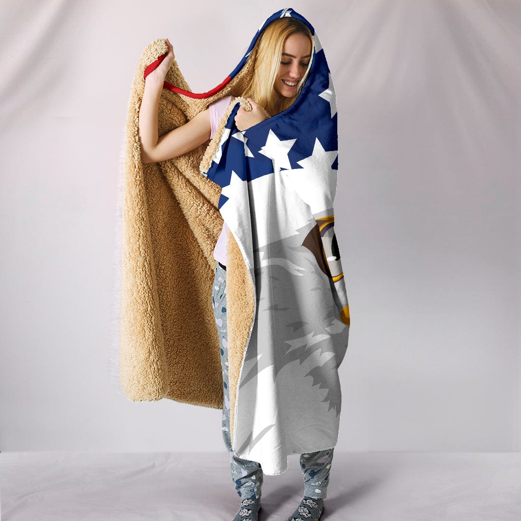 USA Hooded Blanket