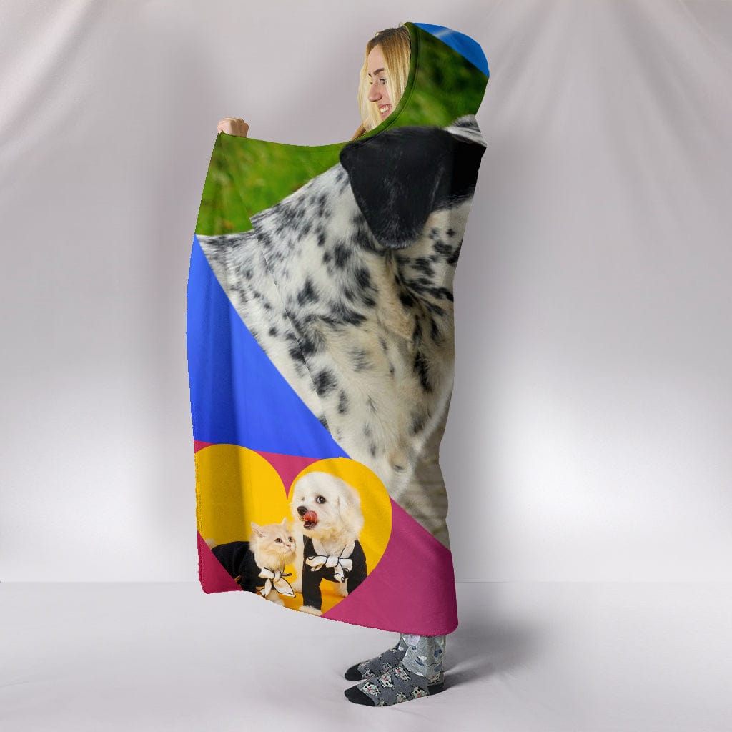 Dog Lovers Hooded Blanket