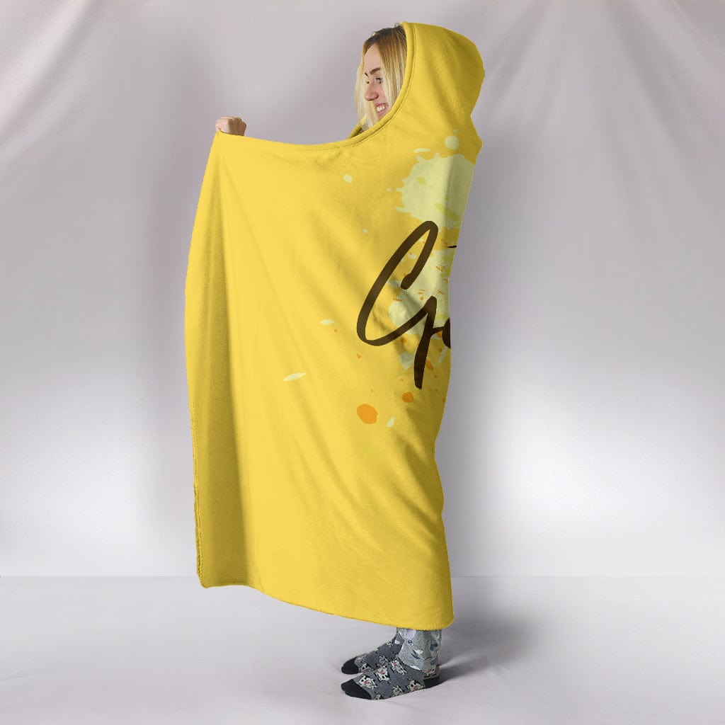 Yellow Gorgeous Hooded Blanket