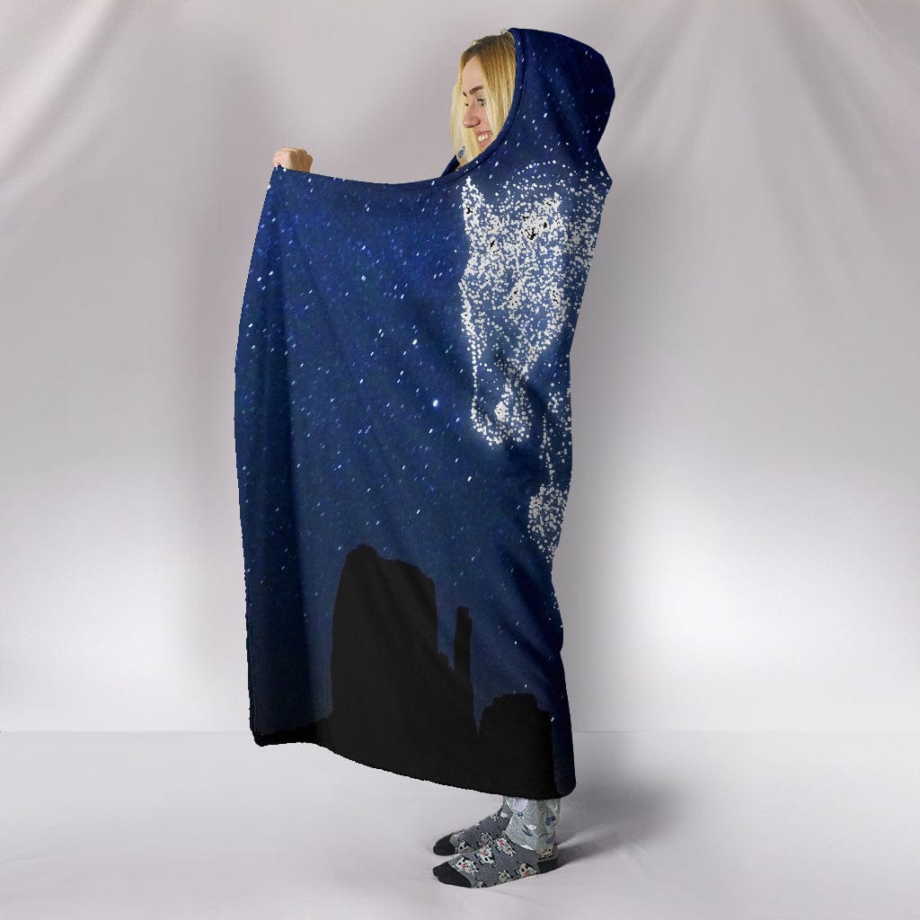 Horse Star Hooded Blanket