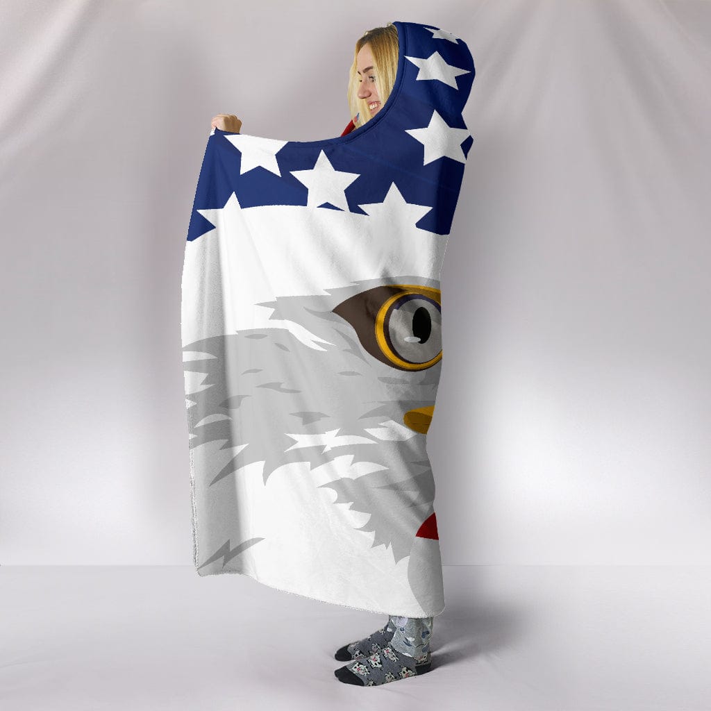 USA Hooded Blanket