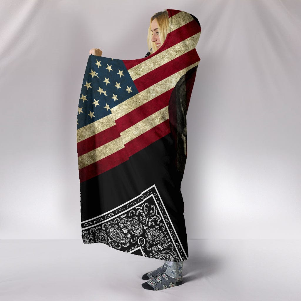 Ultimate Flags and Freedom Hooded Blanket