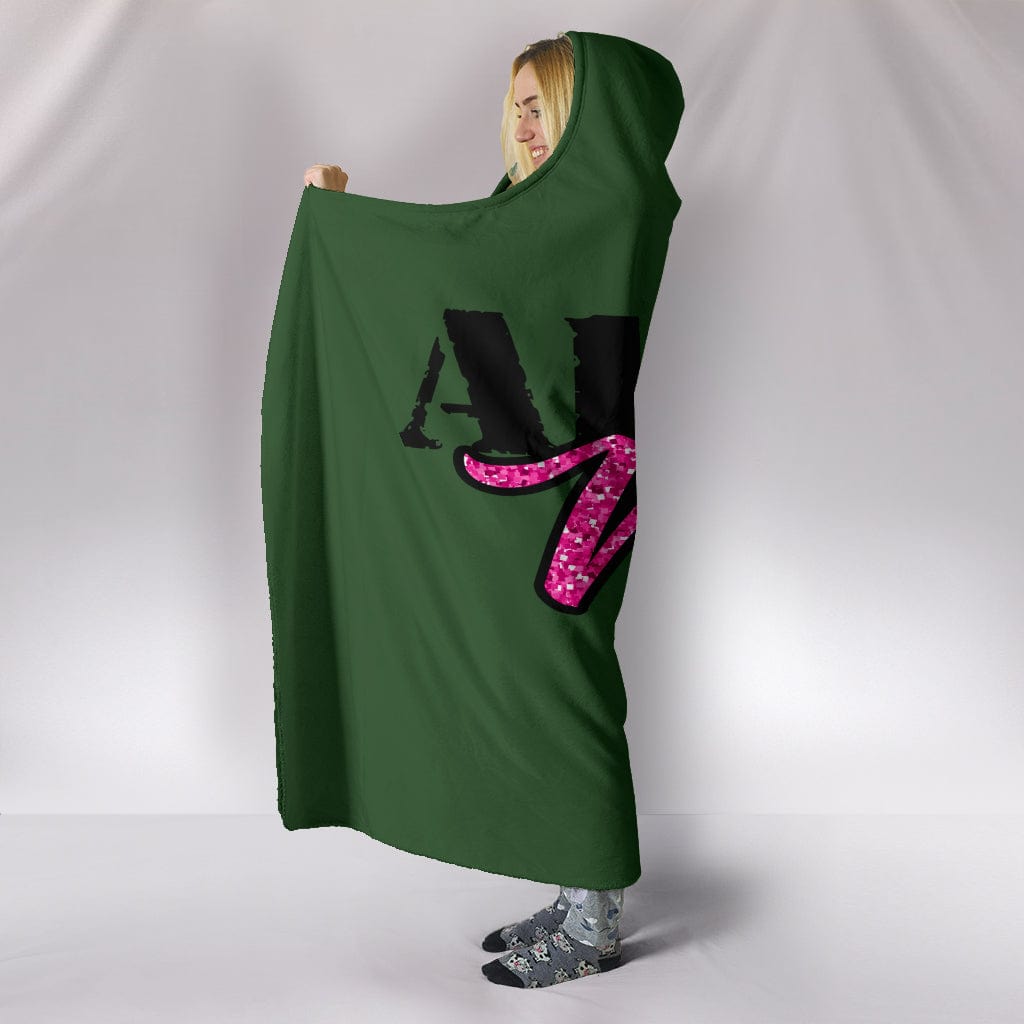 Army Mom Hooded Blanket