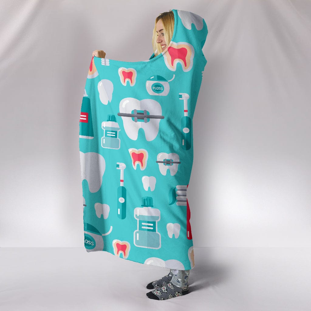 Dental Lovers Hoodie Blanket