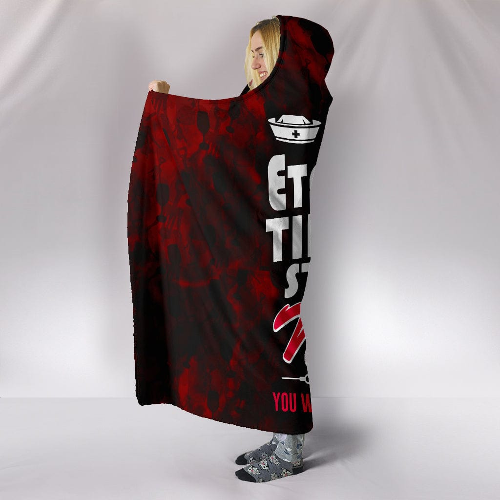 It's A Nurse Thing Hooded Blanket