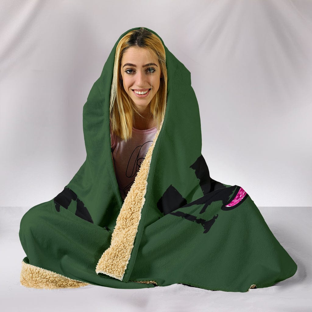 Army Mom Hooded Blanket