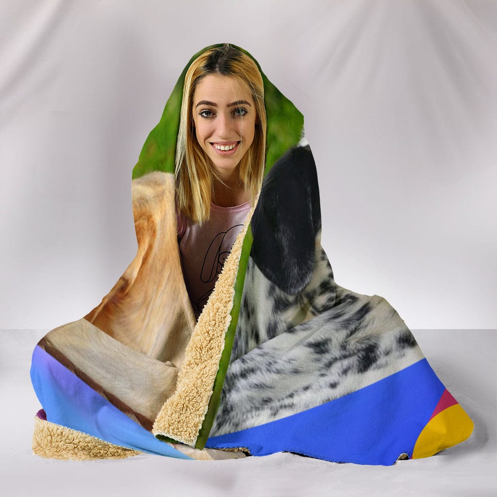 Dog Lovers Hooded Blanket