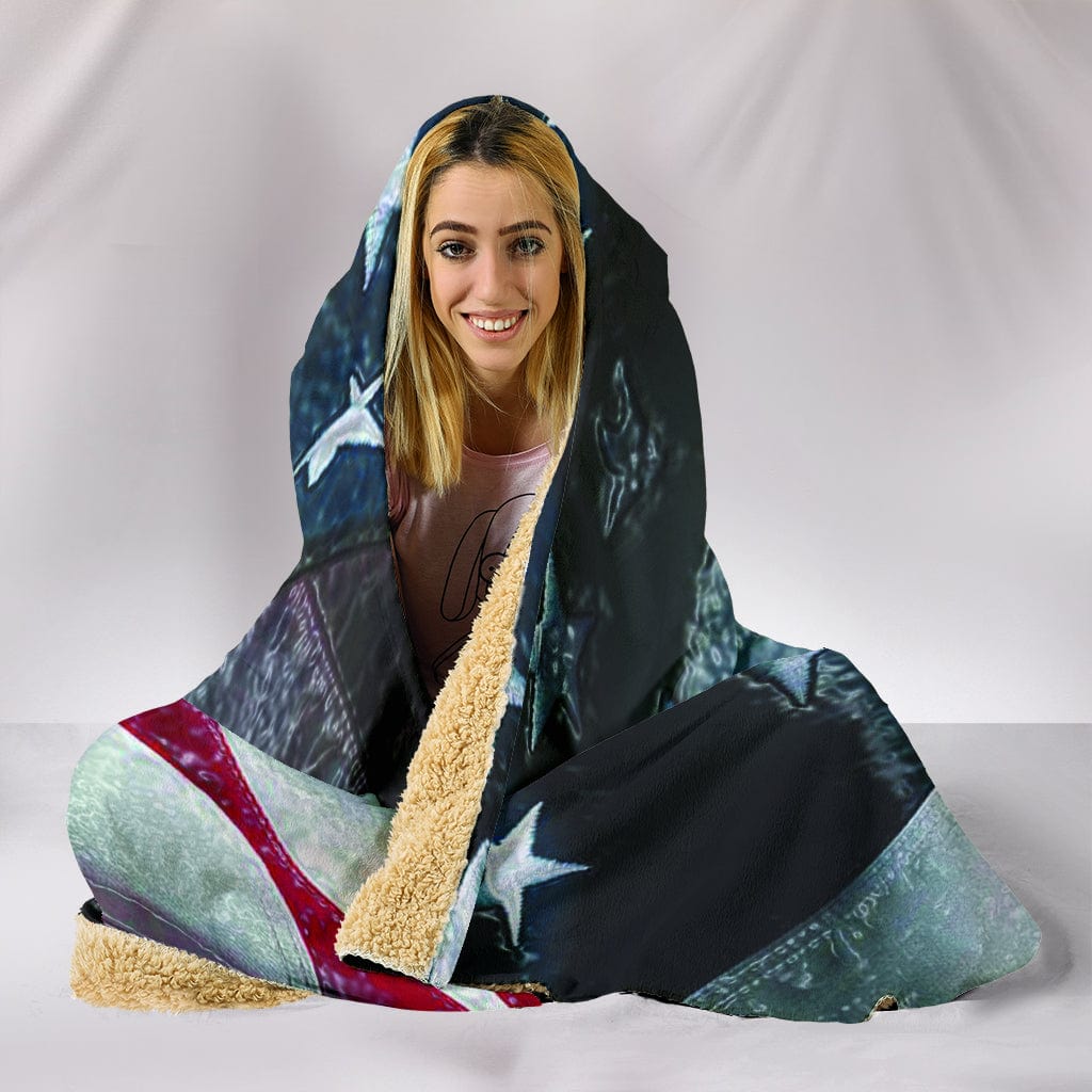 Dark Flag Hooded Blanket