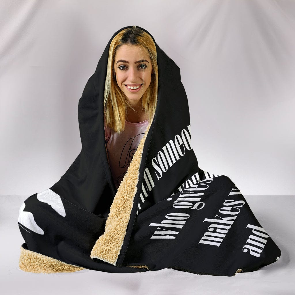 Feels Horny Hooded Blanket