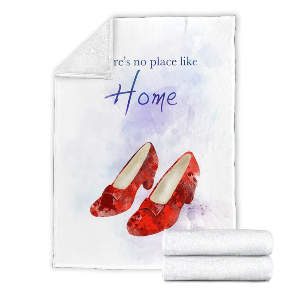 There's No Place Like Home Premium Fleece Blanket