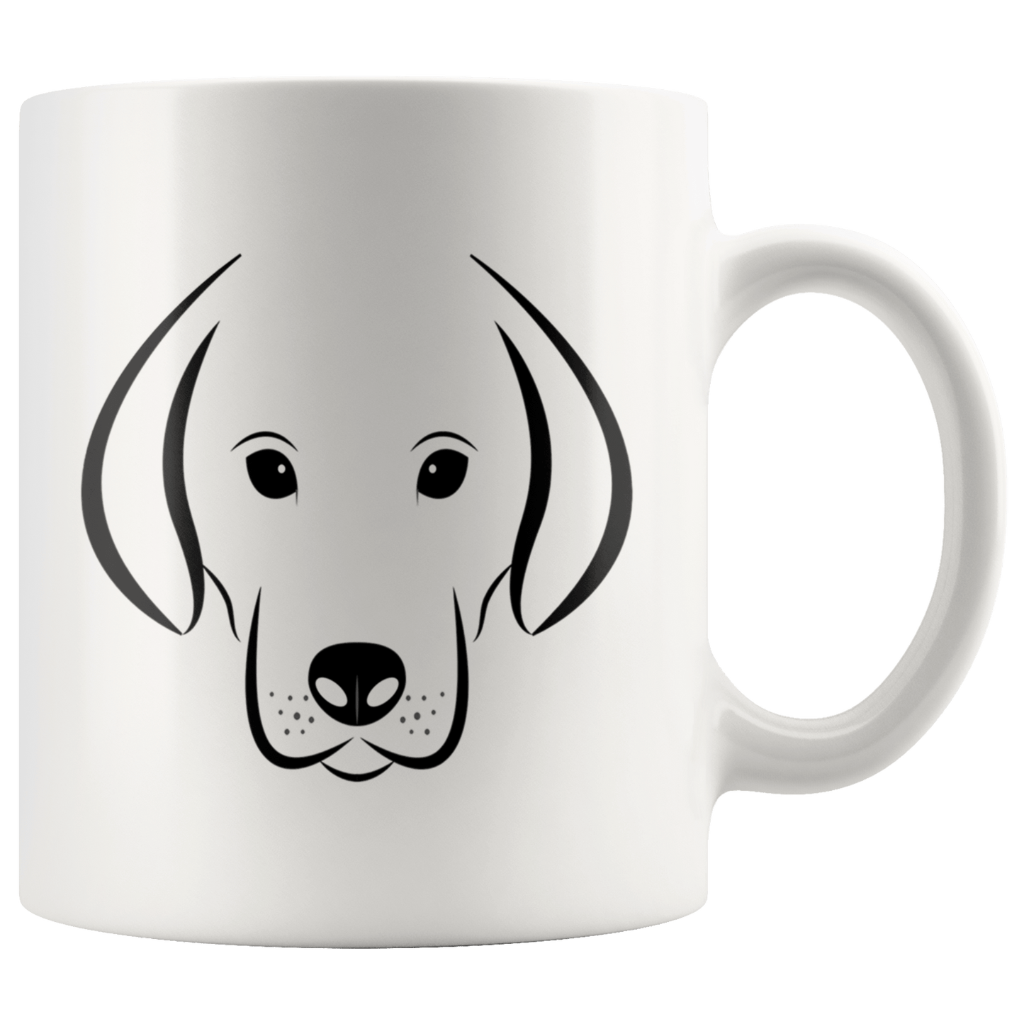 Labrador Face Coffee Mug