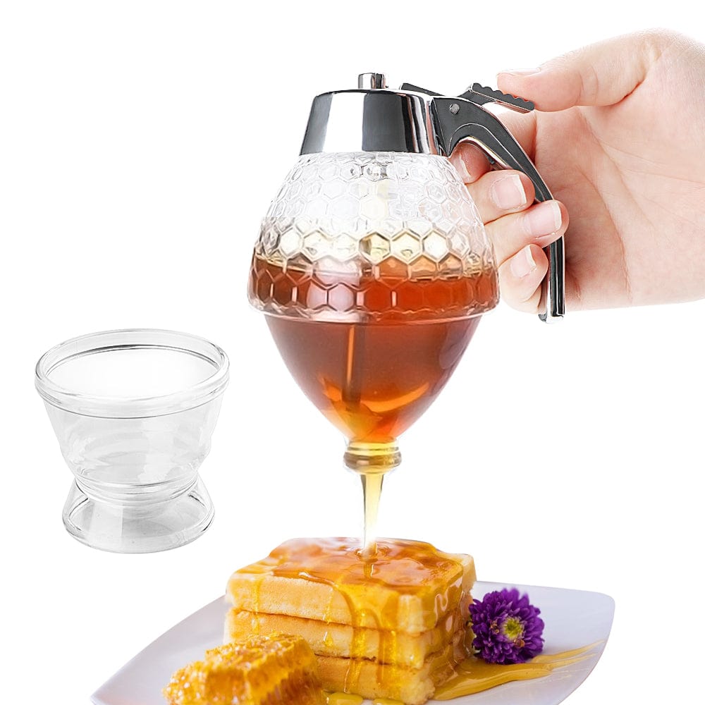 No Drip Honey and Syrup Dispenser