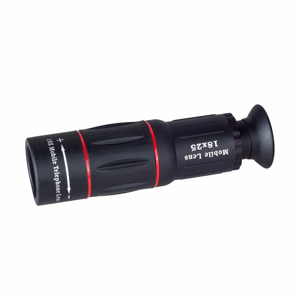 18X Zoom Monocular/Smartphone Camera Lens with Bluetooth Shutter Control