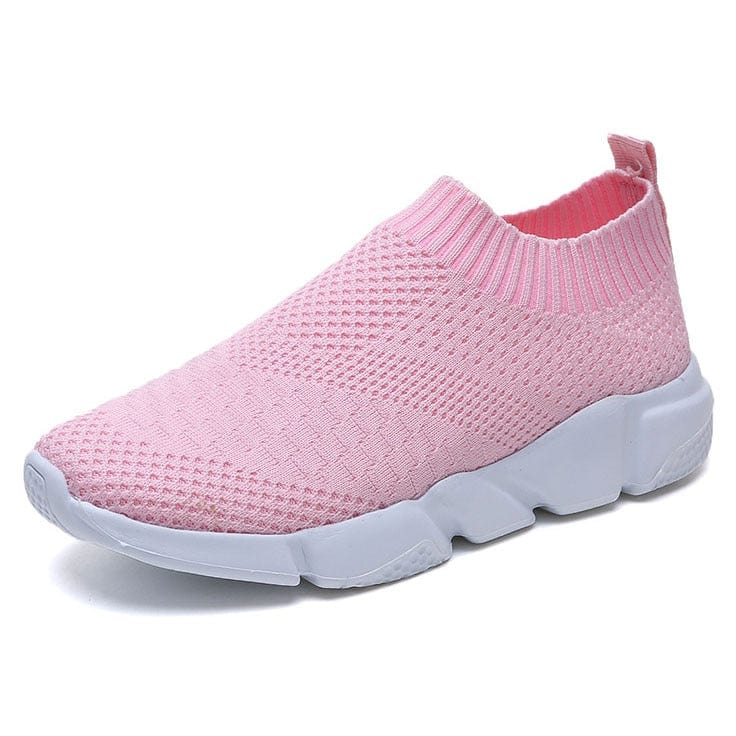 Women's Flyknit Breathable Slip On Sneakers