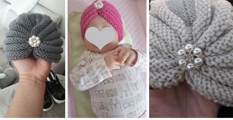 Knitted Winter Baby Hat