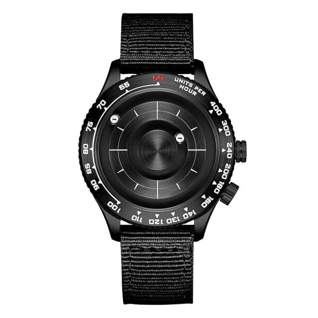 Unique Men's Steel Magnetic ball Watch