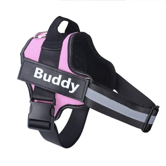 NO PULL NO PAIN Personalized Dog Harness - Feeds Rescued Animals!