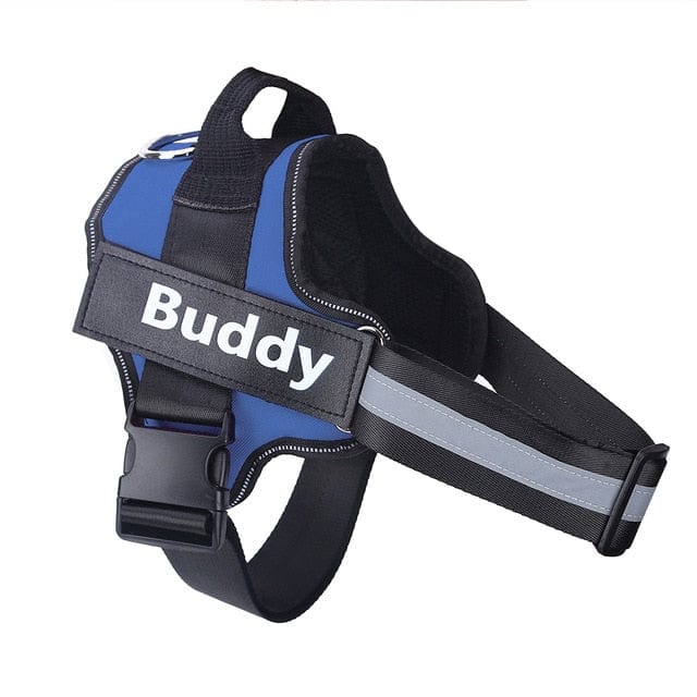 NO PULL NO PAIN Personalized Dog Harness - Feeds Rescued Animals!