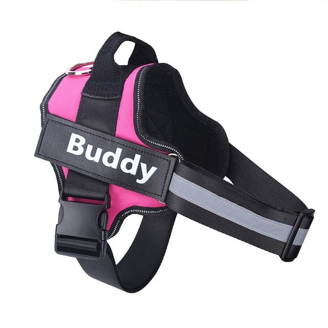 NO PULL NO PAIN Personalized Dog Harness - Feeds Rescued Animals!