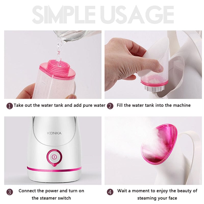 KONKA Facial Steamer and Cleaner