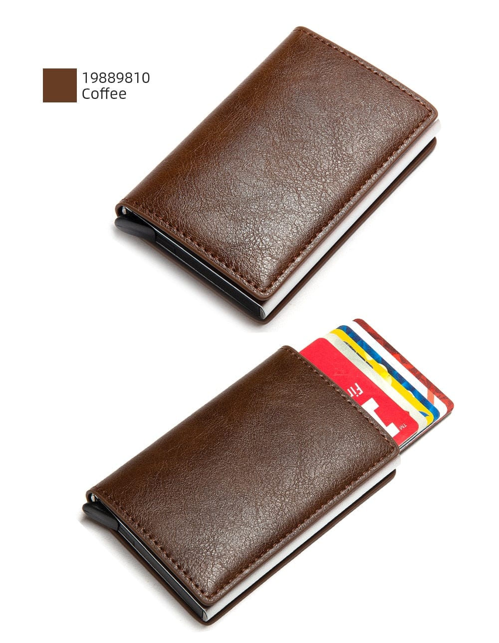 RFID Leather Fashion Wallet