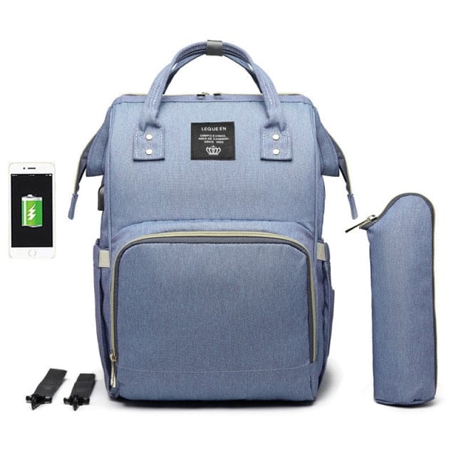 USB Diaper Bag Backpack