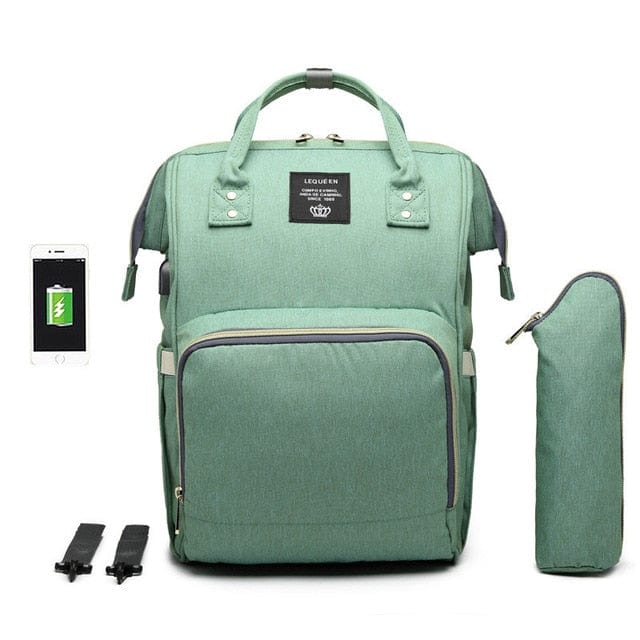 USB Diaper Bag Backpack