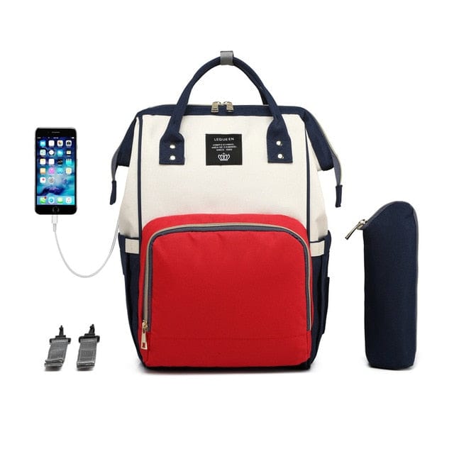 USB Diaper Bag Backpack