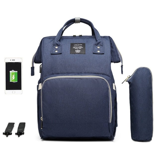 USB Diaper Bag Backpack