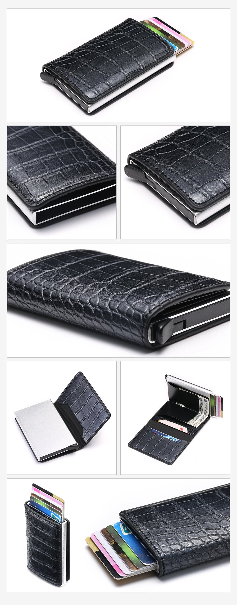 RFID Leather Fashion Wallet