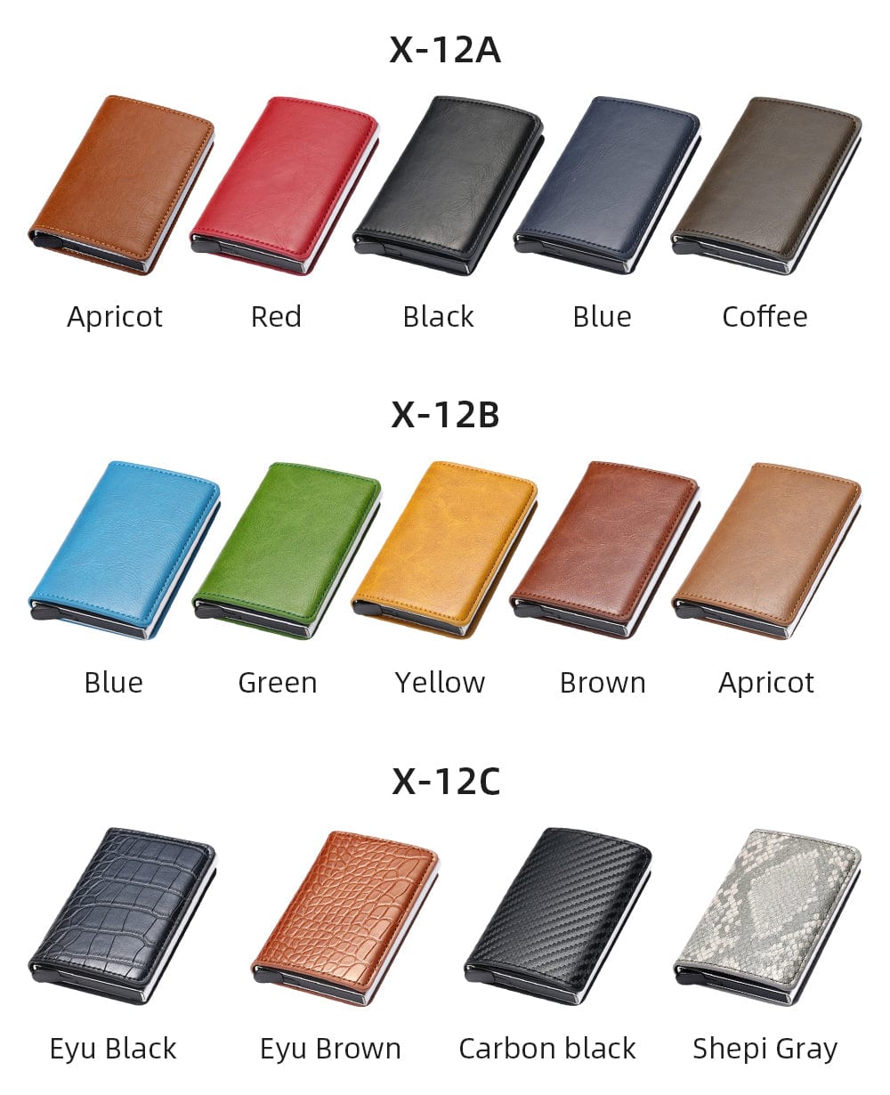 RFID Leather Fashion Wallet