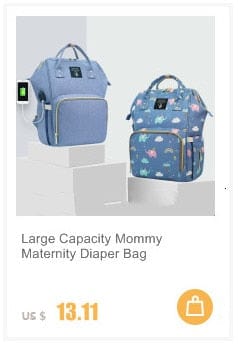 USB Diaper Bag Backpack